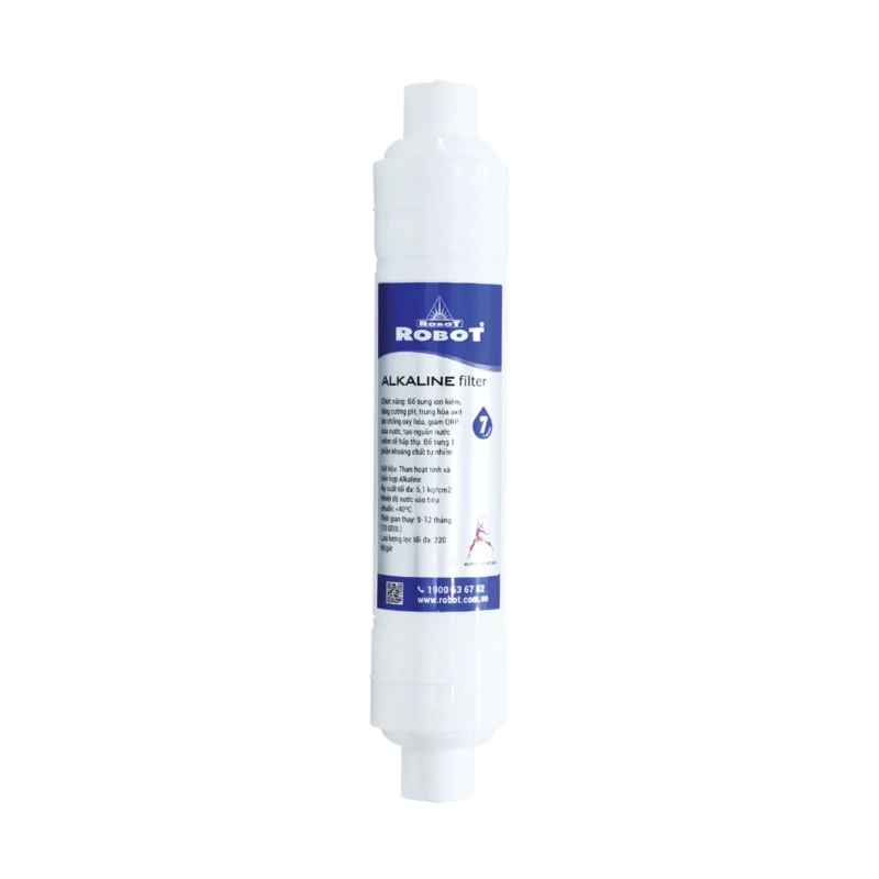 Lõi Alkaline 10" (Inch) - Đúc Nguyên Khối Kín (Korea)