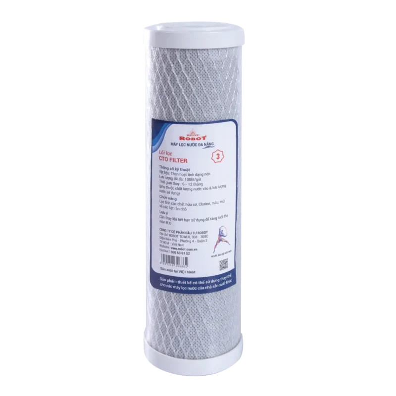 Lõi lọc thô số 3 - CTO 10" (Inch) Việt Nam