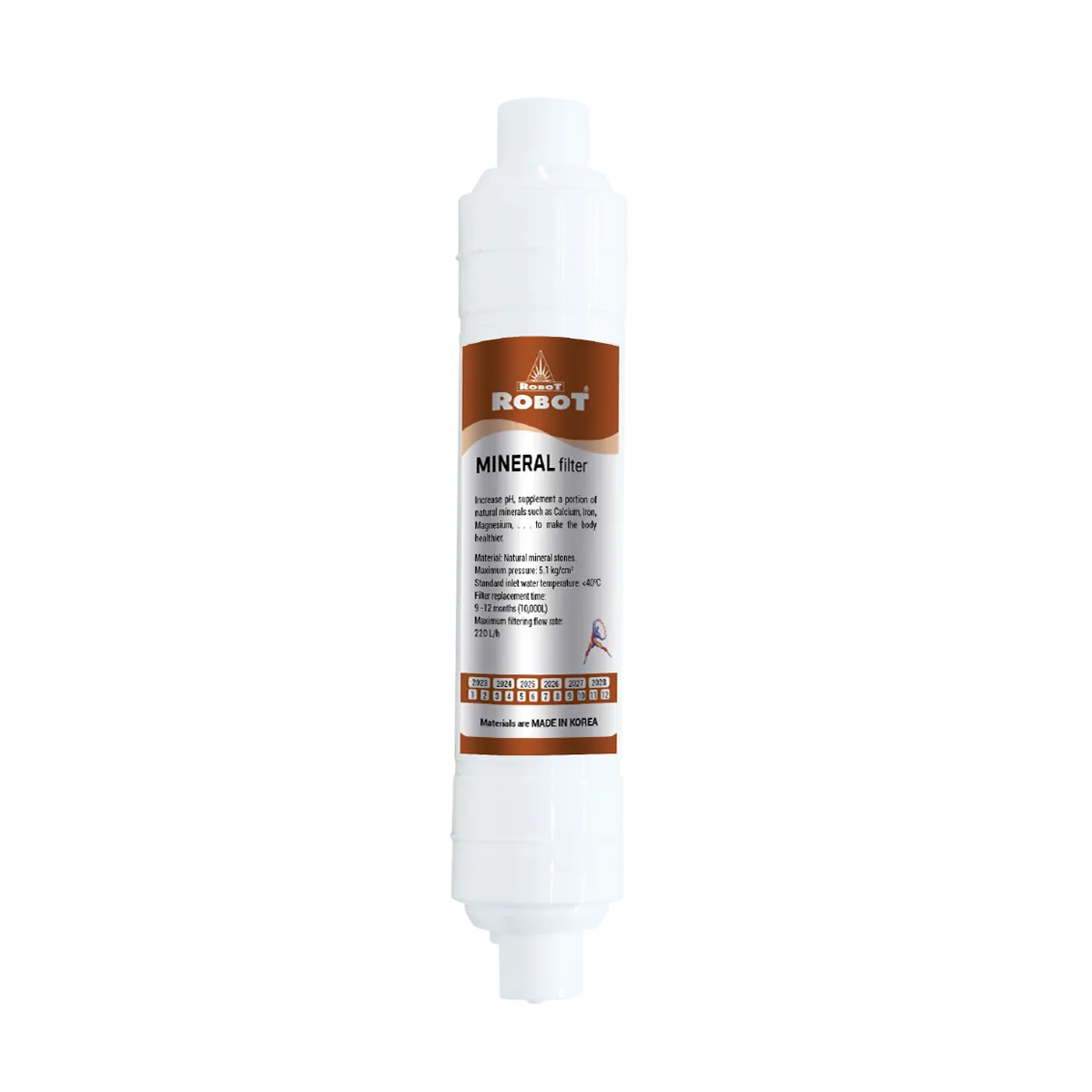 Lõi Lọc Mineral 10" (Inch) - Đúc Nguyên Khối Kín