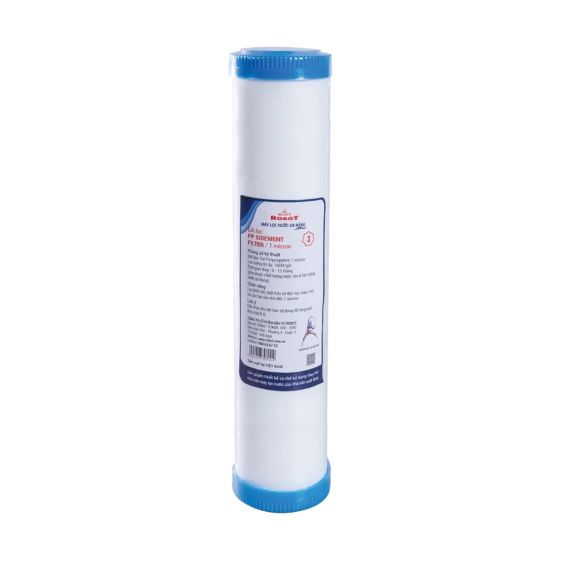 Lõi lọc thô ROBOT - PP 1 micron 20" (Inch) - Việt Nam