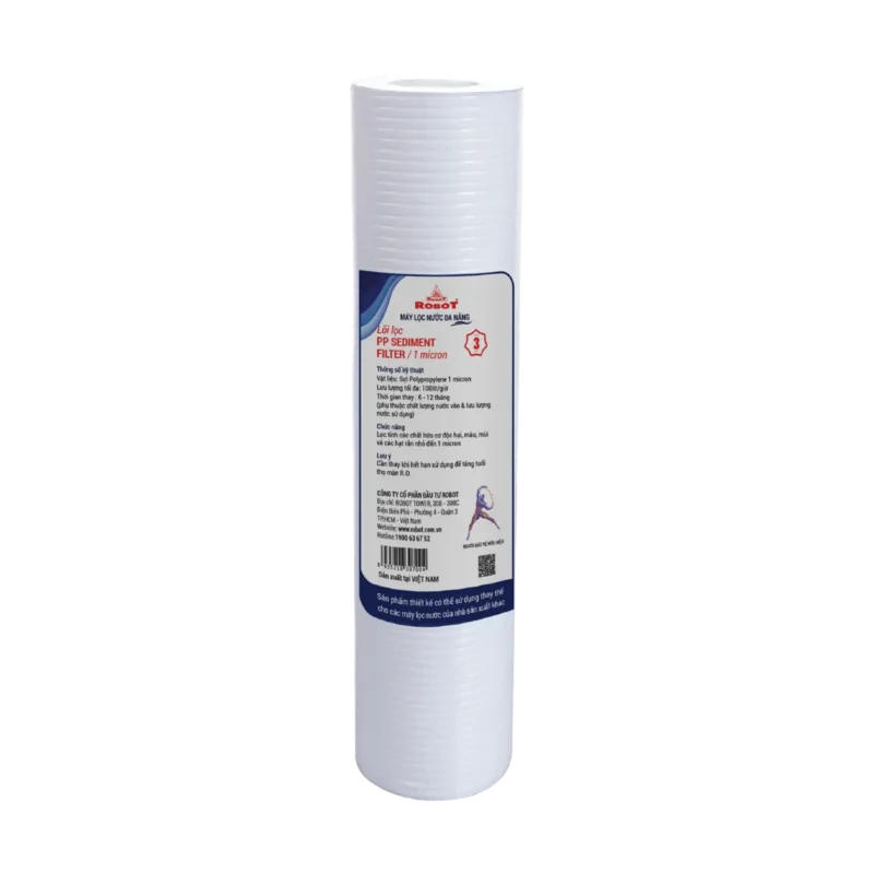 Lõi lọc thô số 3 - PP 1 Micron 10" (Inch) - Việt Nam