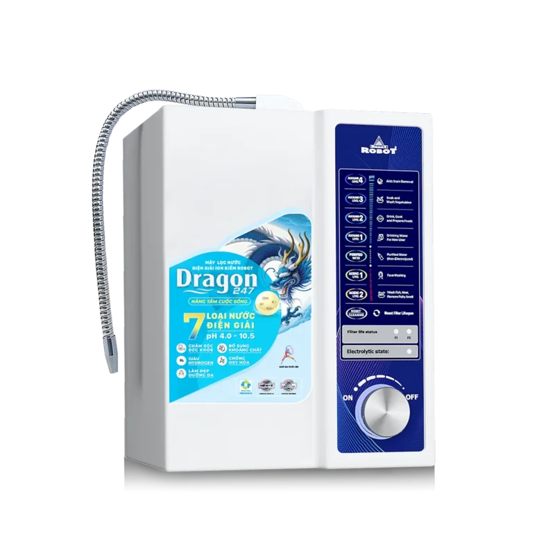 Máy lọc nước điện giải ion kiềm ROBOT Dragon 247